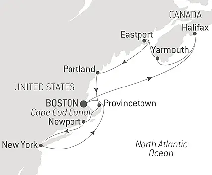 A Musical Cruise in Novia Scotia and the East Coast of the United States