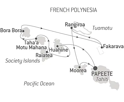 Society Islands & The Tuamotus