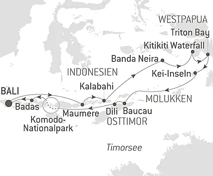 Inselschätze von Indonesien und Osttimor