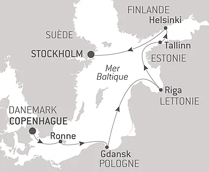 Cités historiques de la mer Baltique