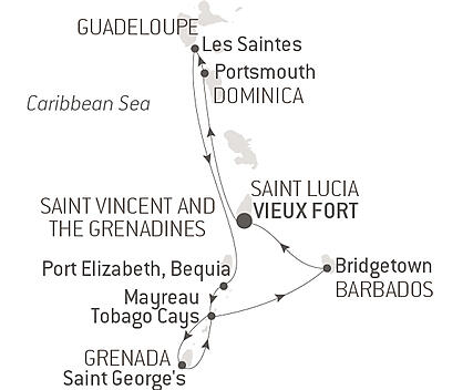 Your itinerary - Cruising the Caribbean