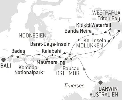 Inselschätze von Indonesien und Osttimor