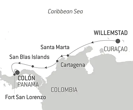 Your itinerary - Natural Sanctuaries & Heritage of the Caribbean