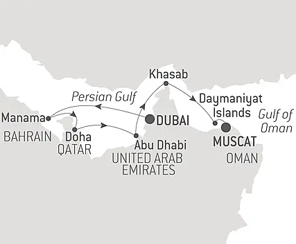 Your itinerary - Musical Odyssey in the Middle East