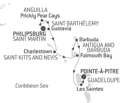 Your itinerary - History and culture visiting Caribbean jewels