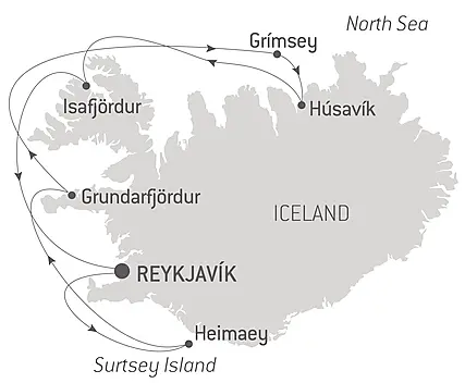 Your itinerary - Icelandic mosaic