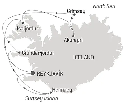 Your itinerary - Icelandic mosaic