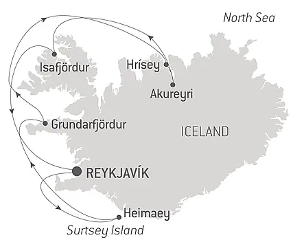 Your itinerary - Icelandic mosaic
