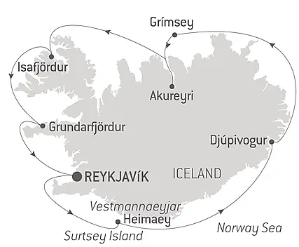 Your itinerary - Icelandic nature and traditions