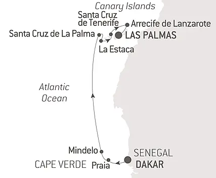 Volcanic landscapes from Cape Verde to Canary Islands