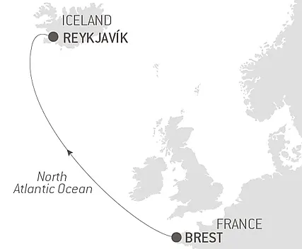 Ocean Voyage: Reykjavik-Brest