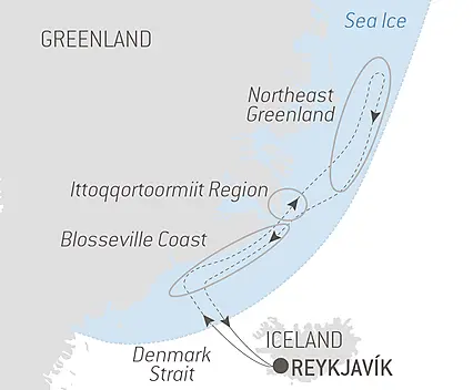 Northeast Greenland's unexplored sea ice