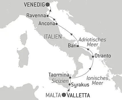 Epikureische Genüsse auf Sizilien und an der italienischen Adriaküste