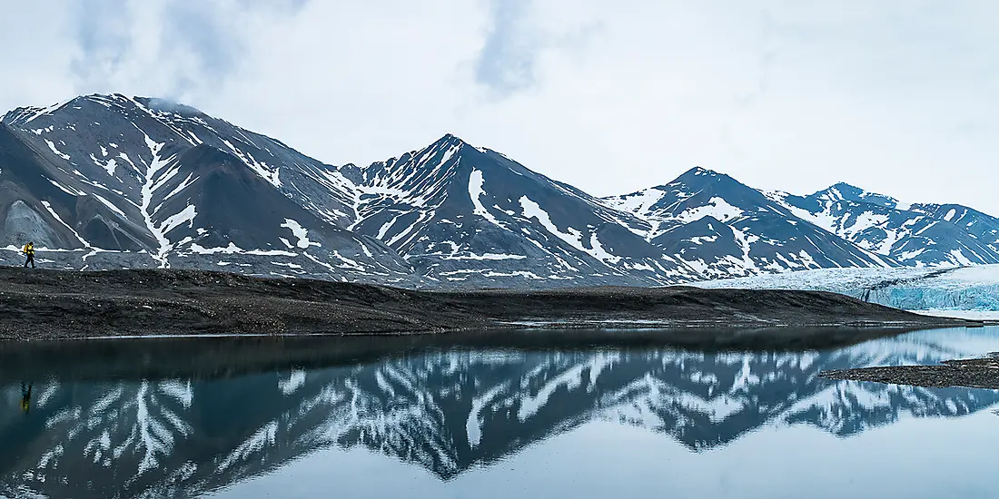 Fjords and glaciers of Spitsbergen