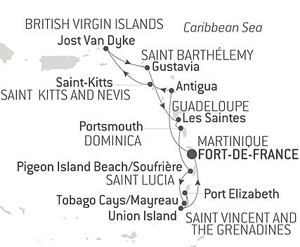 Your itinerary - The Essentials of the Caribbean