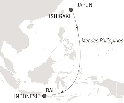 Voyage en Mer : Ishigaki - Bali