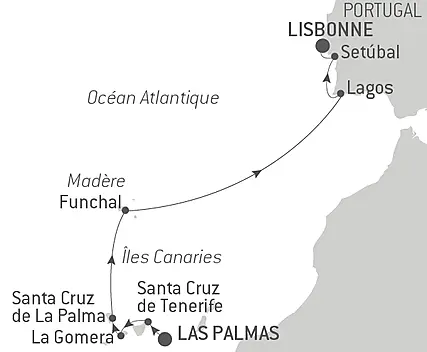 Volcanic islands and historic cities of the North Atlantic