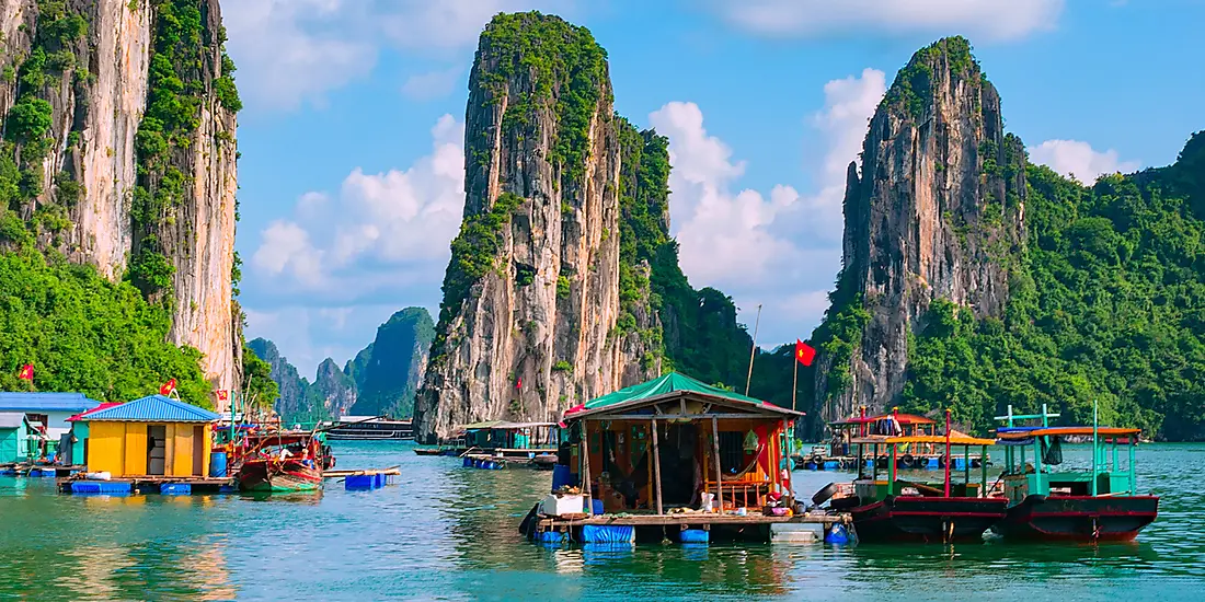 Die Küste Vietnams auf dem Seeweg: Von Singapur nach Hongkong – mit Smithsonian Journeys