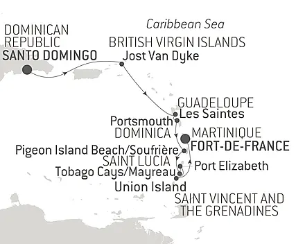 Your itinerary - The Essentials of the Caribbean