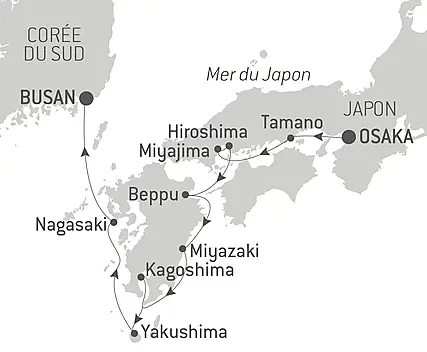 Découvrez votre itinéraire - L’essentiel du Japon