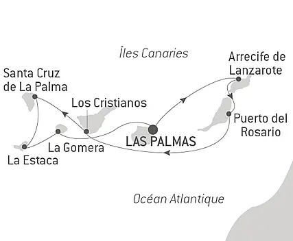 Découvrez votre itinéraire - Les Canaries, terres de contrastes