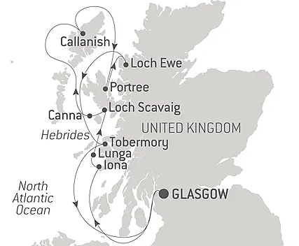 Your itinerary - Mythical islands and wild landscapes of the Hebrides