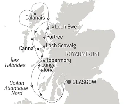 Îles mythiques et paysages sauvages des Hébrides