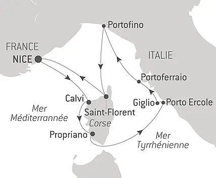 Île de Beauté et rivages italiens