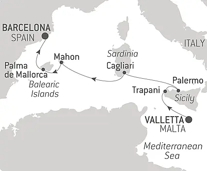 Cruising the Mediterranean: Sicily, Sardinia, and Mallorca – with Smithsonian Journeys