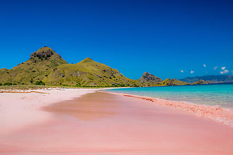 Voyage to Indonesia: Dragons, Reefs, and the Spice Islands – with Smithsonian Journeys-AdobeStock_64327804_Pink beach_Indonesia.JPEG