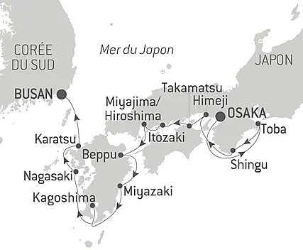 Découvrez votre itinéraire - Au cœur du Japon authentique