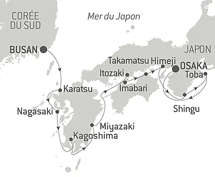 Découvrez votre itinéraire - Au cœur du Japon authentique