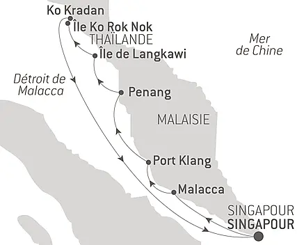 Héritage multiculturel et îles de rêve entre Malaisie et Thaïlande