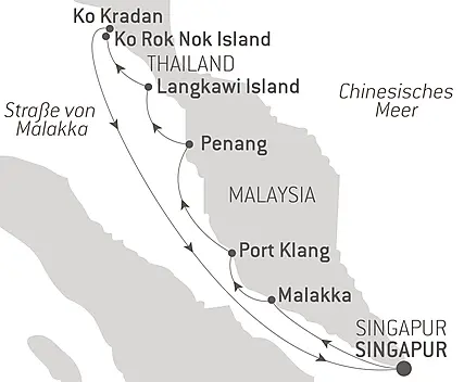 Malaysia und Thailand, zwischen Kultur und Inselwelten