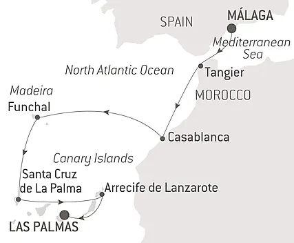 Atlantic Odyssey from the Iberian Peninsula to the Canary Islands