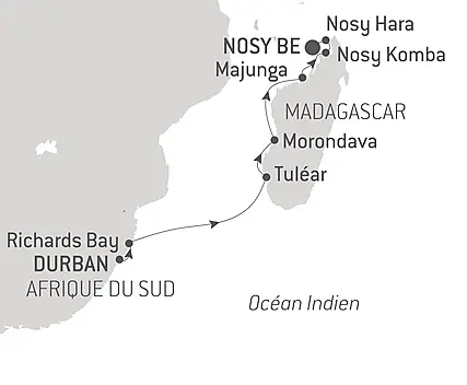 Afrique du Sud et Madagascar