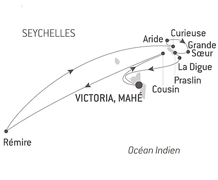 Découvrez votre itinéraire - L’essentiel des Seychelles