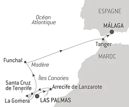 Odyssée atlantique des Canaries à la péninsule ibérique