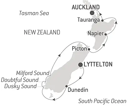 New Zealand's North and South Islands by Sea – with Smithsonian Journeys