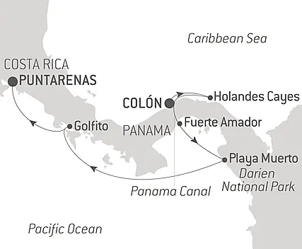 Central America Jewels & Panama Canal