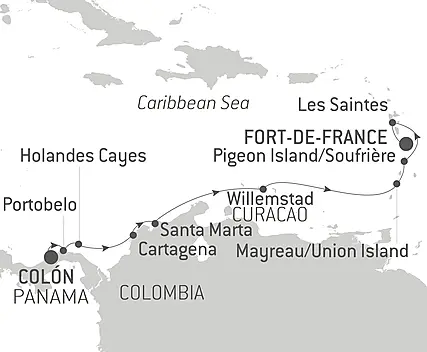 Panama, Colombia & Caribbean Islands