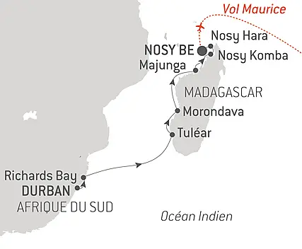 Afrique du Sud et Madagascar