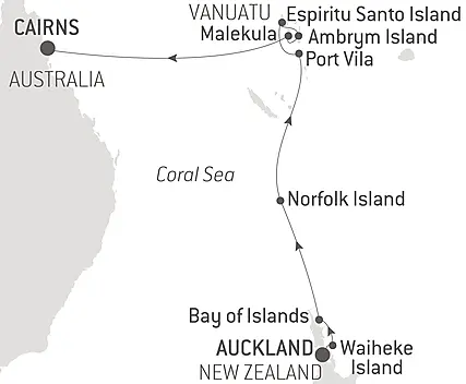 Hidden treasures of New Zealand and Vanuatu