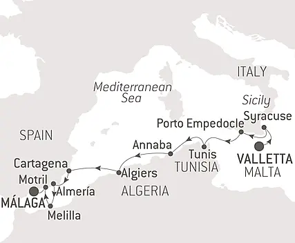 Ancient shores of the Mediterranean