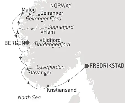 The legendary fjords of Norway