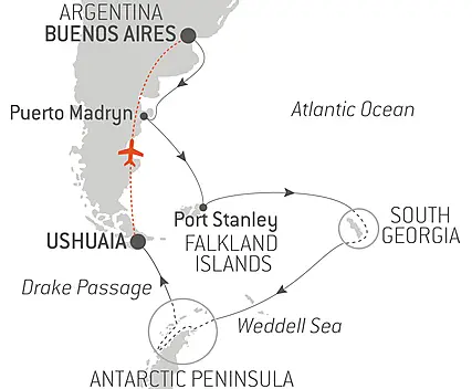 Journey to Austral Lands and Valdes Peninsula