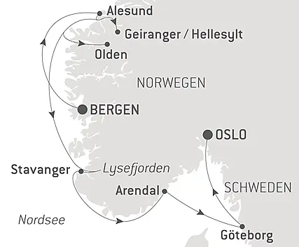 Kreuzfahrt durch die norwegischen Fjorde – mit Smithsonian Journeys