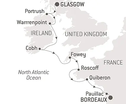 From the Irish Sea to the Bay of Biscay