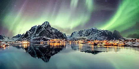 Polarlichter, vom Nordkap bis zu den Lofoten