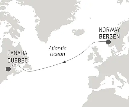 Ocean Voyage: Bergen - Quebec